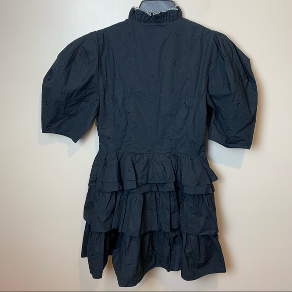 NEW Ulla Johnson Linnea Dress in Obsidian - Size 2 - Picture 8 of 10